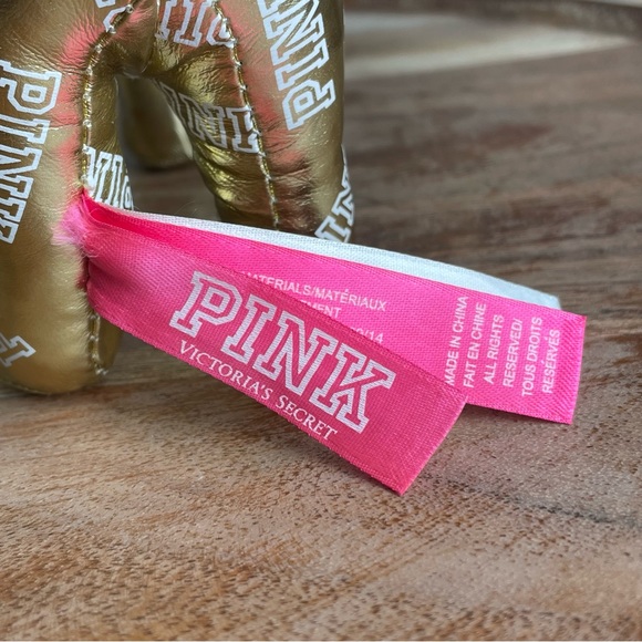 Victoria's Secret Pink Metallic Gold
Logo Mini Foil Dog - Picture 6 of 8